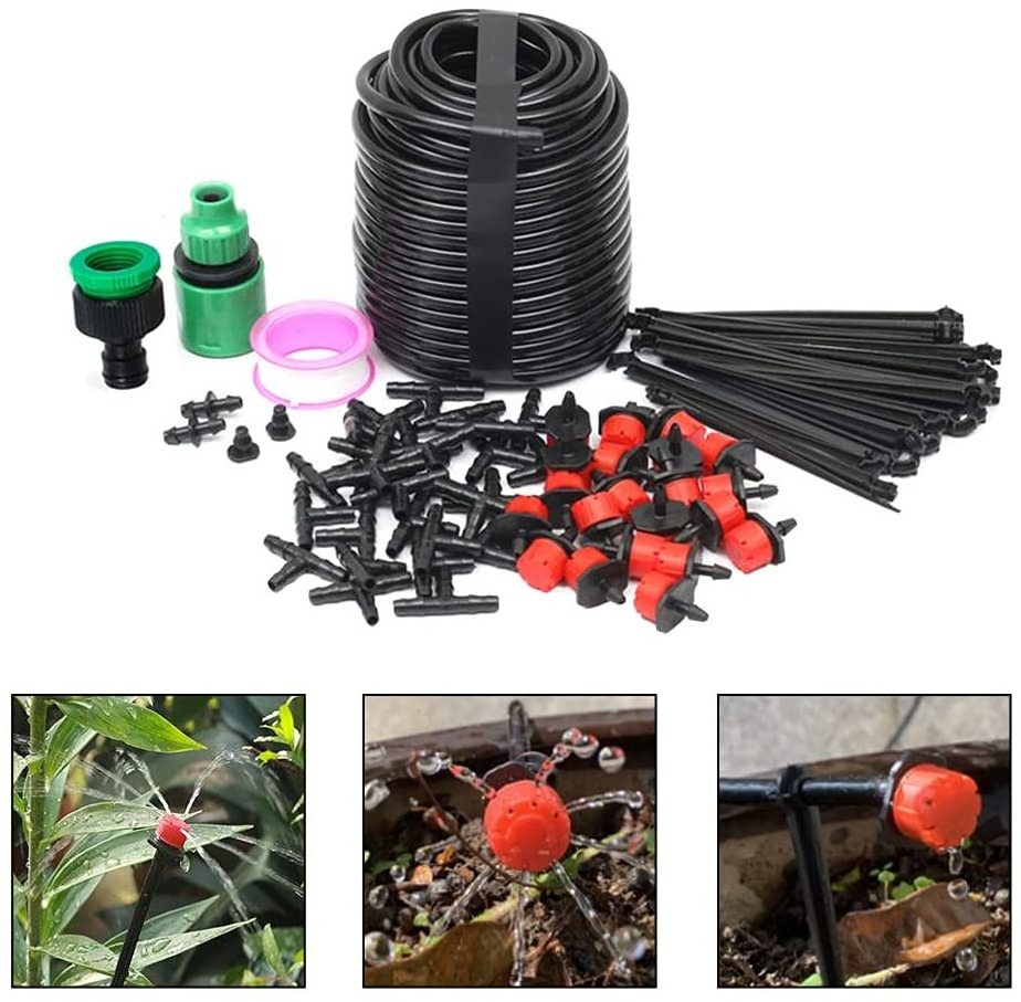 Garden Irrigation Systems 25M Drip Irrigation Kits Watering System for Plants