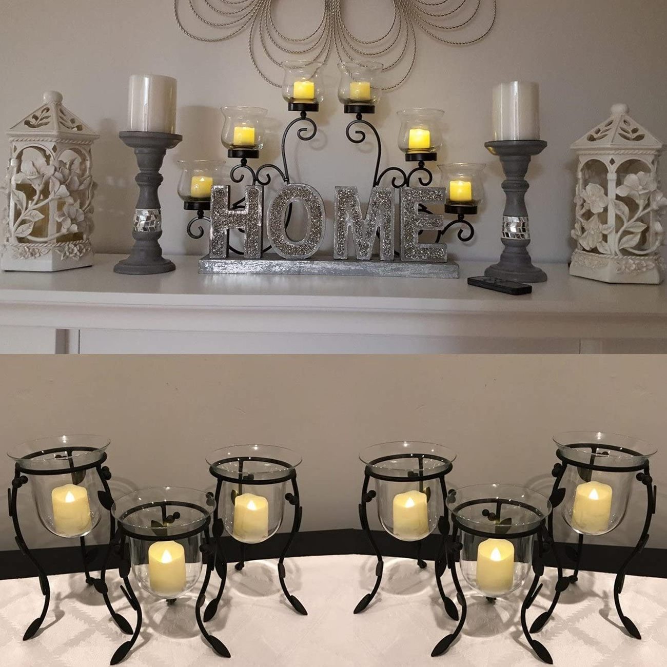 Most Popular Home Decor Led Votive Candles With Remote and Timer Battery Powered Electric Flameless Tea Light Candles