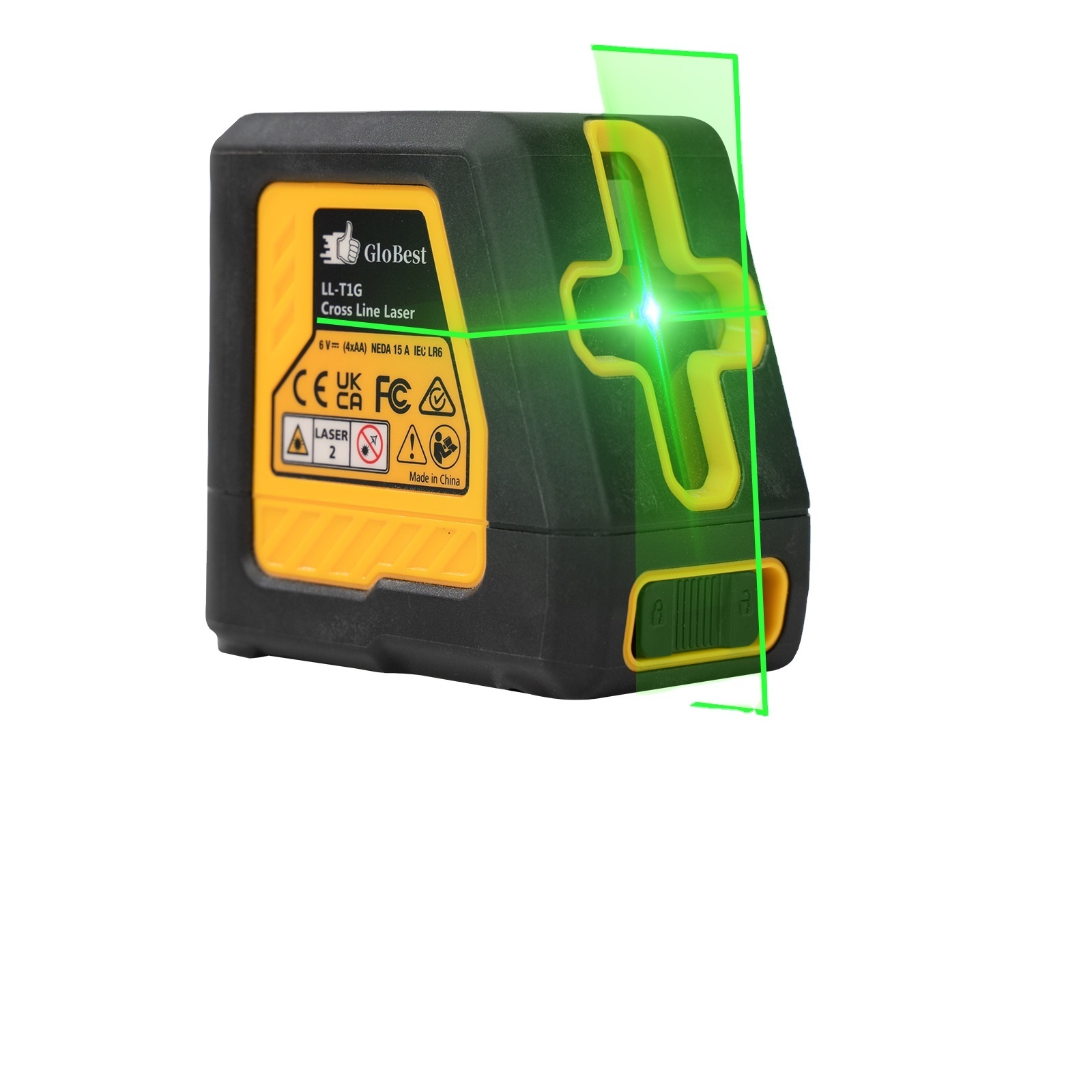 Bright Beam Self Laser Construction Laser Level China Wholesale 2 Line Green Dry Battery 2 Years Nivel Laser 16 Lineas Verde 4d