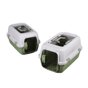 Heavy-duty Outdoors Dog Boxes Transport Airline Approved Pet Dog Travel Carrier Qingdao Lezi Dog Crate With Wheels