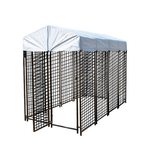 Wholesale Heavy Duty Stainless Steel Large Dog Kennel Outdoor Large Dog Cage