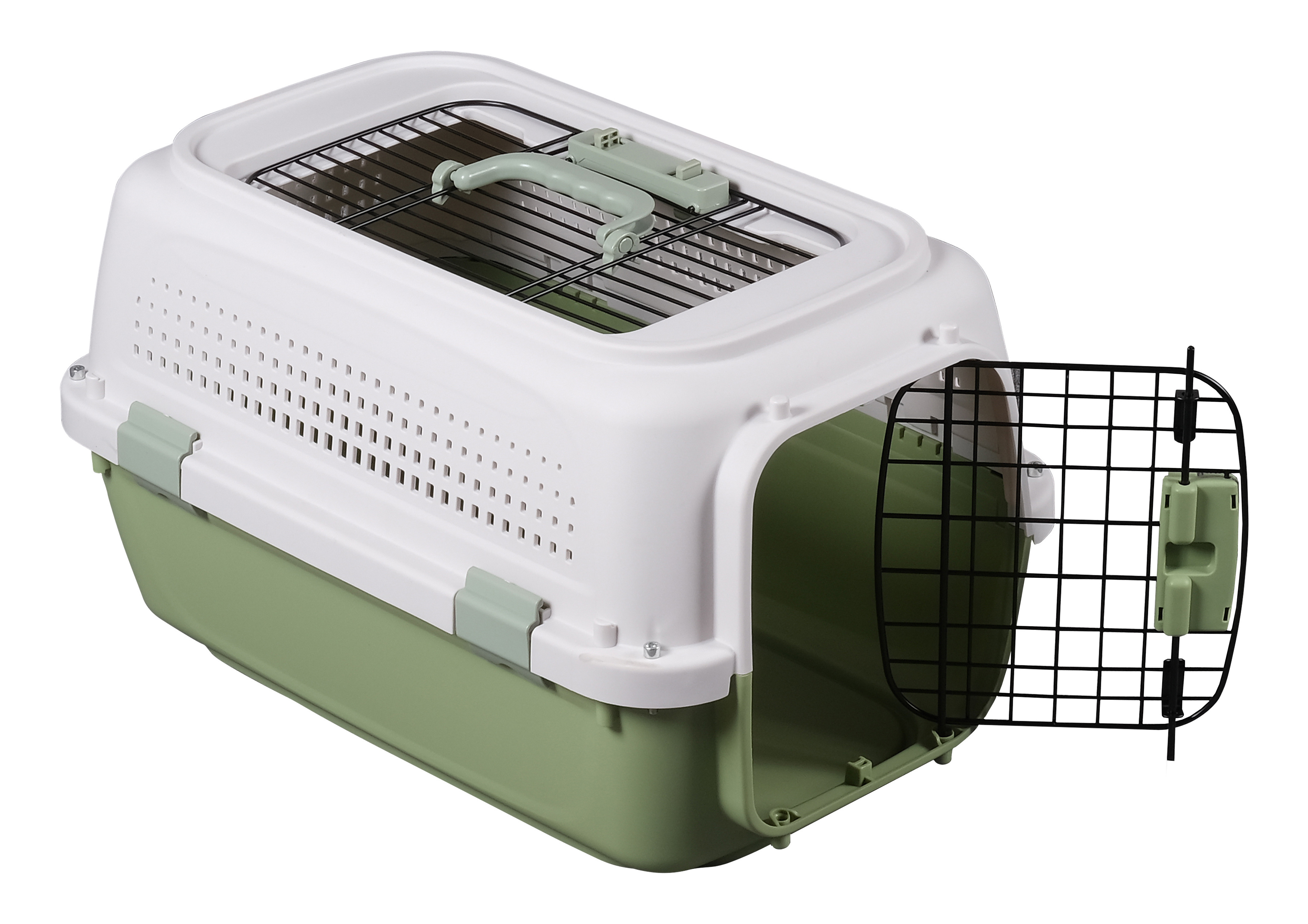 Heavy-duty Outdoors Dog Boxes Transport Airline Approved Pet Dog Travel Carrier Qingdao Lezi Dog Crate With Wheels