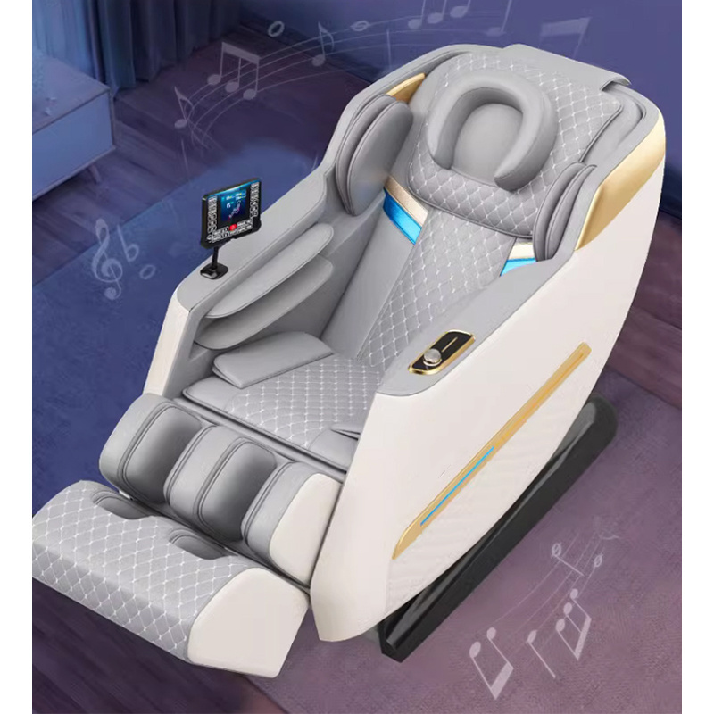 Luxury Best Full Body Electrical Zero Gravity Airbag Shiatsu Foot Spa Massage Heated 4d Message Chair