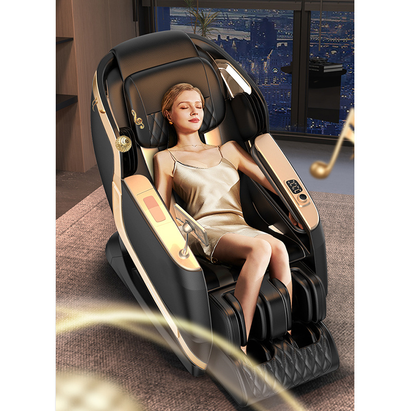 2024 Home Zero Gravity Space Capsule Whole Body Automatic Multifunctional Intelligent AI Voice Electric Massage Chair