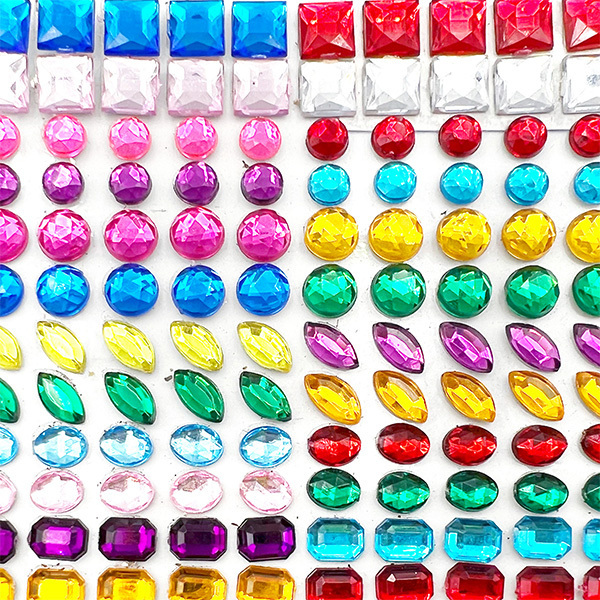 120pcs Self Adhesive Rhinestones Sticker Gems