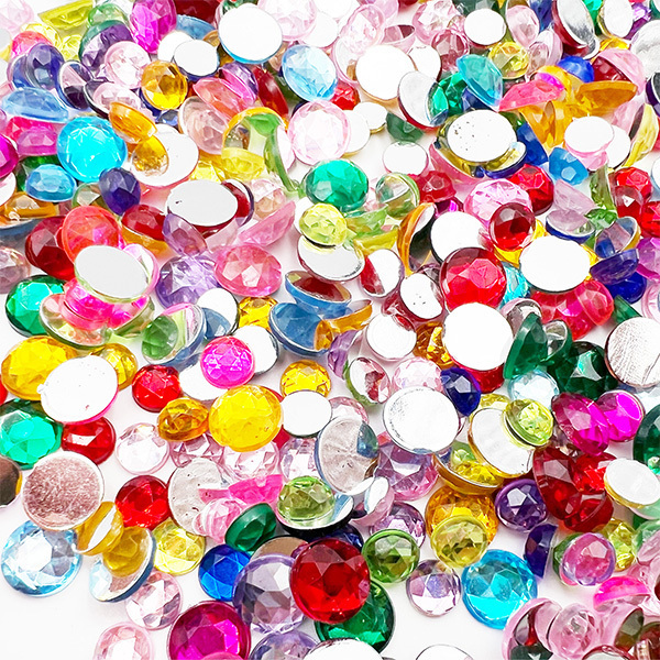 1 pound Bulk Rhinestones for Crafting