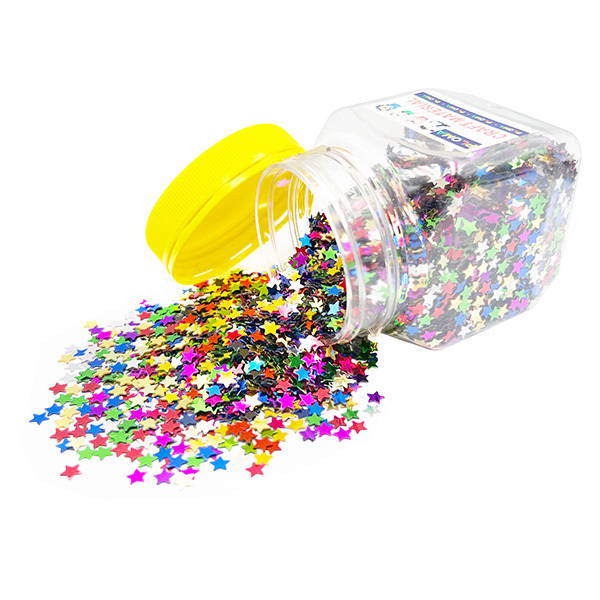 130g Wholesale Glitter Star Sequins