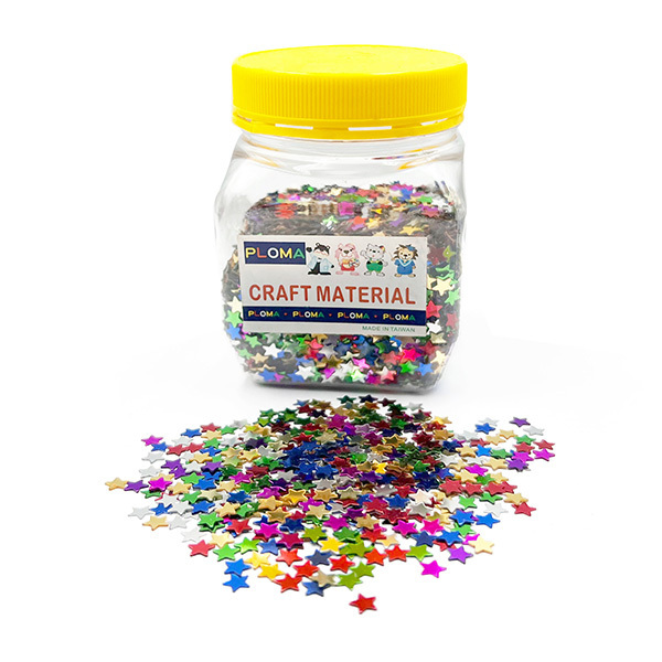 130g Wholesale Glitter Star Sequins