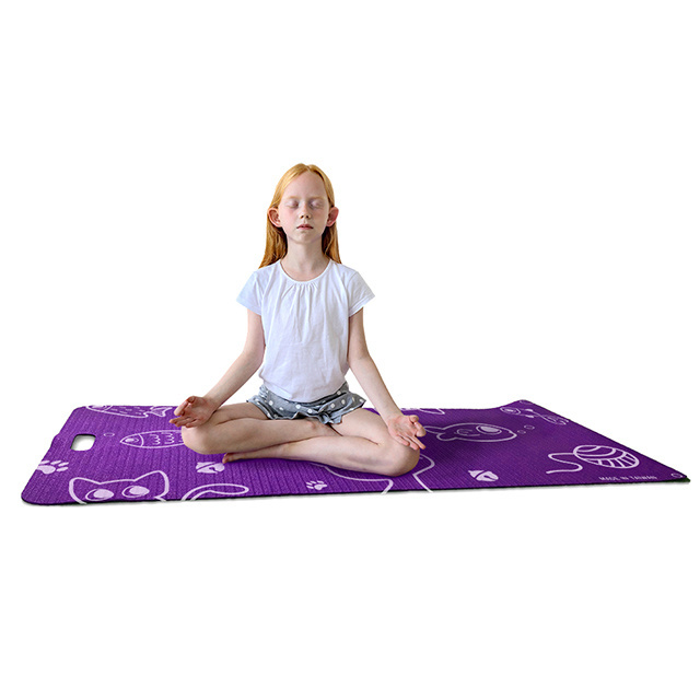 Custom printed yoga mat exercise mat for kids