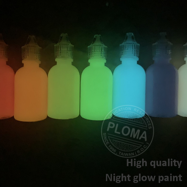 3D glow in the dark fabric paint