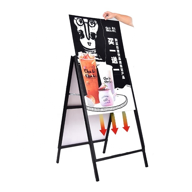 Billboard poster printing poster shelf pavement sidewalk sign poster shelf roadside sign