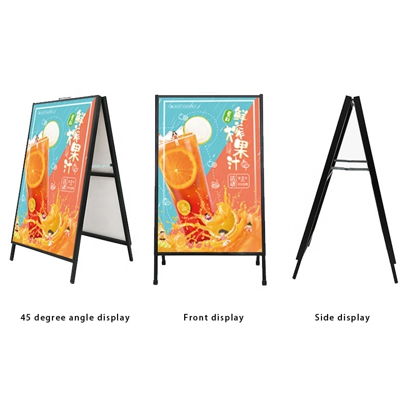 Billboard poster printing poster shelf pavement sidewalk sign poster shelf roadside sign