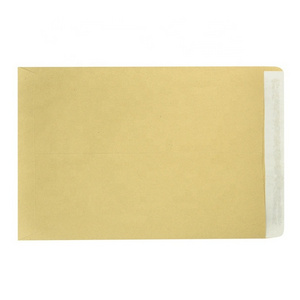 C5 100g Kraft Paper envelope Glue-free Printable LOGO Professional Customized Envelope