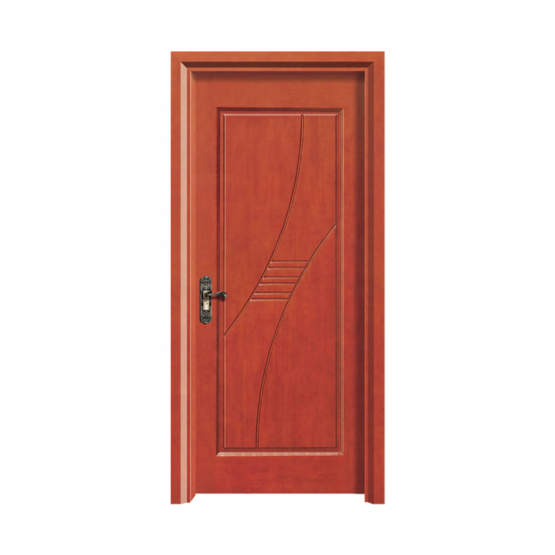 Fancy Interior Panel Wooden Door Painting Solid Core Veneer Wood Door