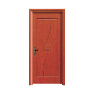 Fancy Interior Panel Wooden Door Painting Solid Core Veneer Wood Door