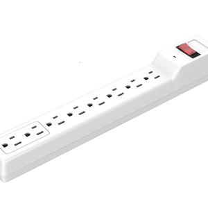 8 Outlets Surge Protector Power Strip, ETL Certified Extension Cord Socket with Indicator Light