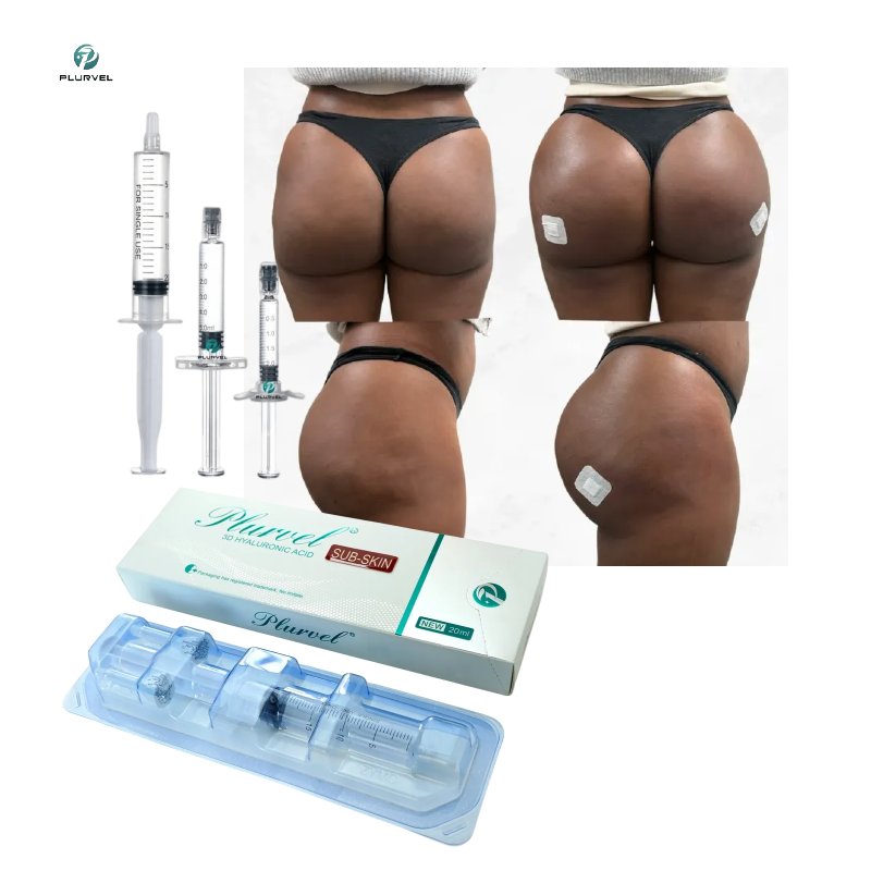 Sub-skin 20ml 10ml Long Lasting Medical Body Filler Hyaluronic Acid Dermal Filler Buttocks Injection