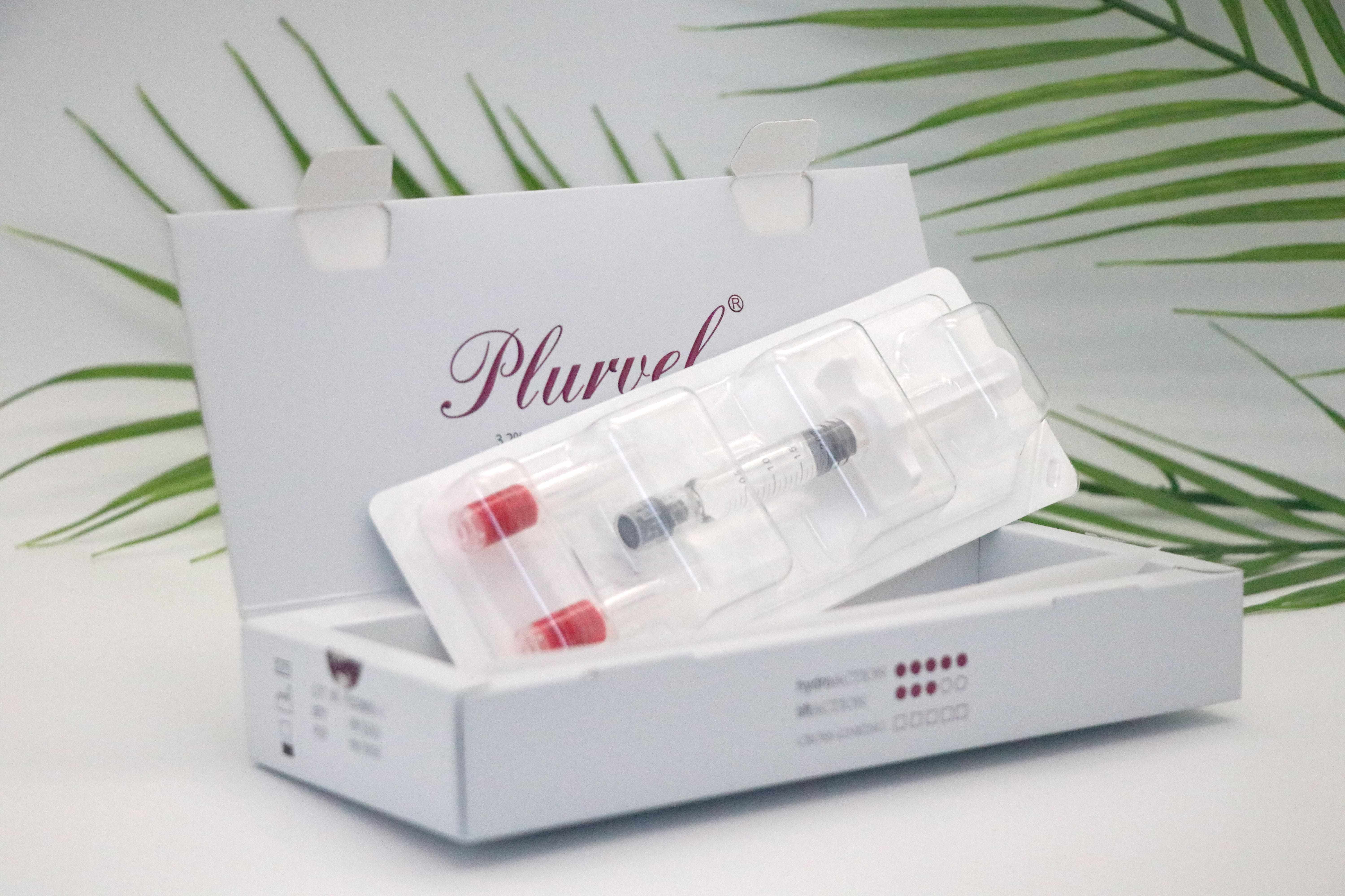 PLURVEL H L  64mg Skin Booster Injectable Hyaluronic Acid Injection For Facial Eye Meso Serum Whitening Mesotherapy Solution