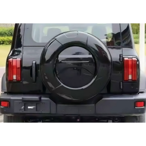 PLUSBEAM Auto ABS Black Spare Wheel Tire Cover With Lock For Tank 300 Exterior Car Accessories