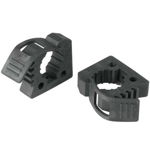 2Pcs Universal 1"-2-1/4" Diameter Quick Fist Rubber C Clamp for Mounting Tools and Equipment