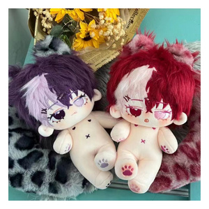 Plushies 4U Factory OEM Customized 3D Face Plushie Korean Star Doll Kpop Human Doll Maker Anime Peluche Character Plush Toy