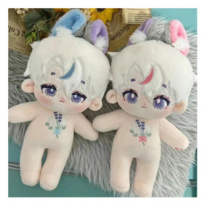 Low MOQ Custom Plushie Manufacturer Made 20cm Kpop Plush Dolls Anime Gaming Doll Handmade Plush Figure Toys