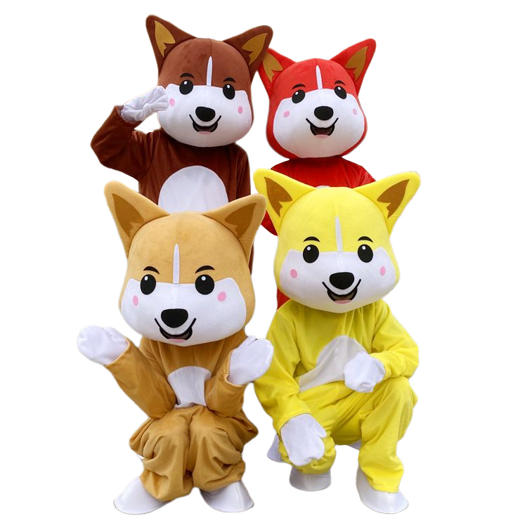 Plush Mascot High Quality Design Mannequin Costume Walking Performance Props Quirky Suit Cartoon Animal Costumes