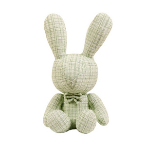 Custom Soft Stuffed Animal Plush Kid Baby Toys Easter Bunny Rabbit Nice Stitch Plushies Pillow Mascot For Children