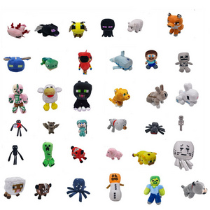 Multiple styles My World Minecrafts Toys Kids Game Multi Colors Steve Creeper Stuffed Animal Toys Minecrafts Creeper Plush Toy