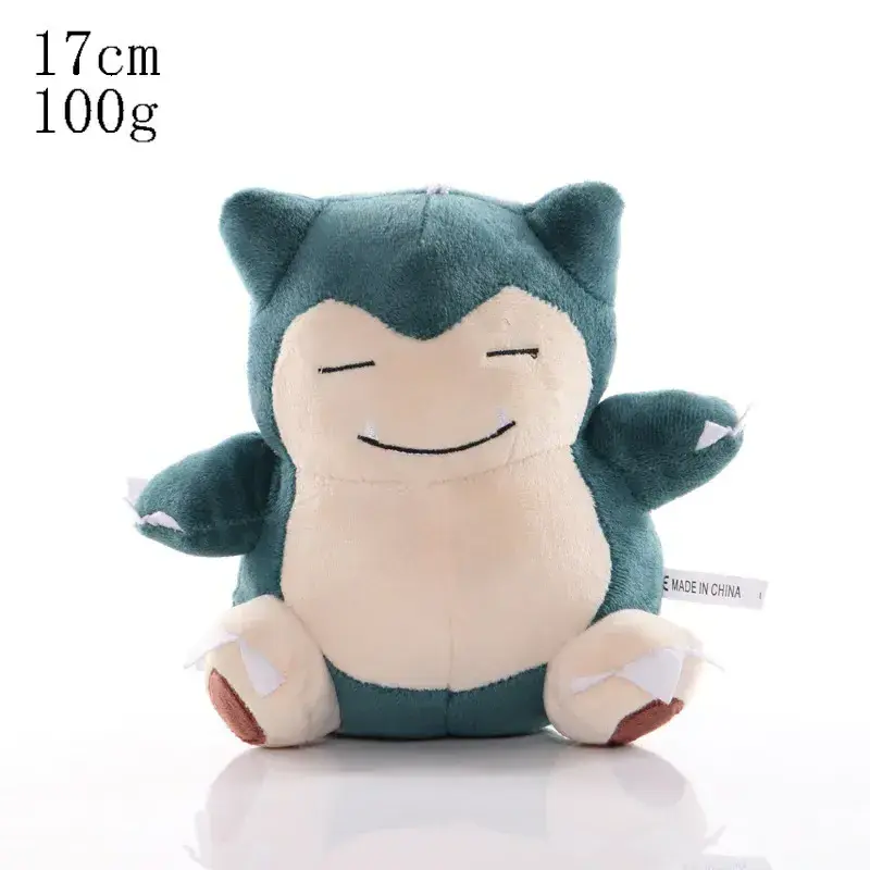 20-25cm poke vending figures pp cotton stuffed Bulbasaur crab plush toys 8inch decorative poke plush dolls for claw machine