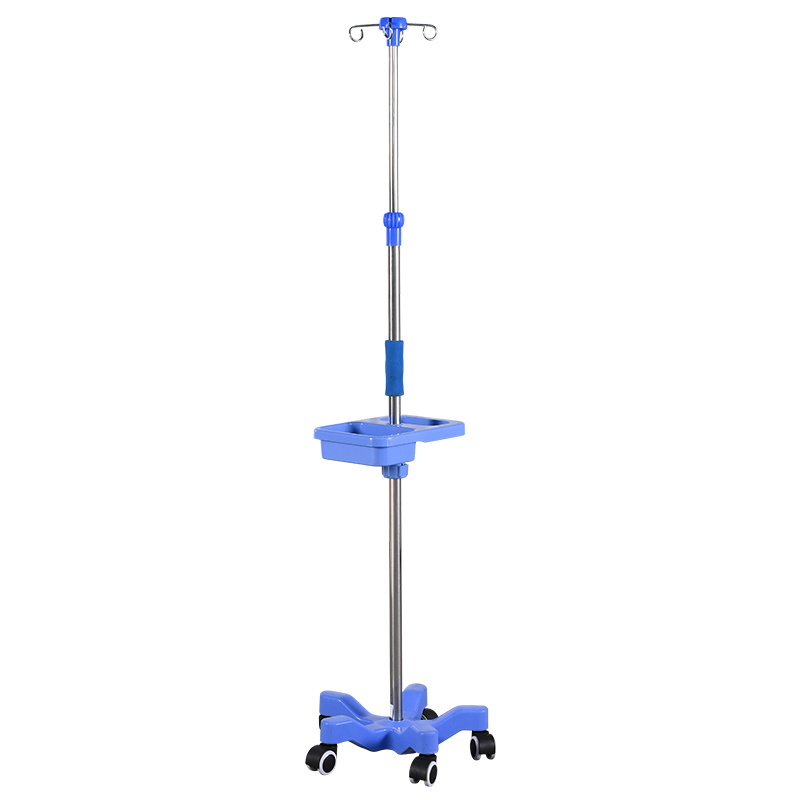 Cost-effective Movable Infusion Stand IV Pole Drip Stand for Clinic