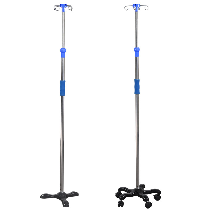 Cost-effective Movable Infusion Stand IV Pole Drip Stand for Clinic