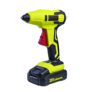 18V 20V Li-ion battery rechargeable cordless glue gun