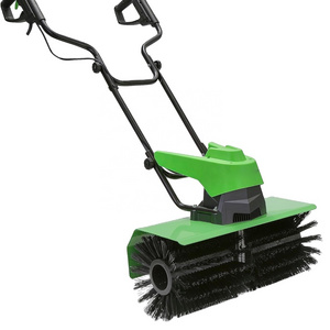 24" 600mm Artificial Grass Brush Power Broom Electric Brush Sweeper Brush machine for artificial grass cleaner cleaning