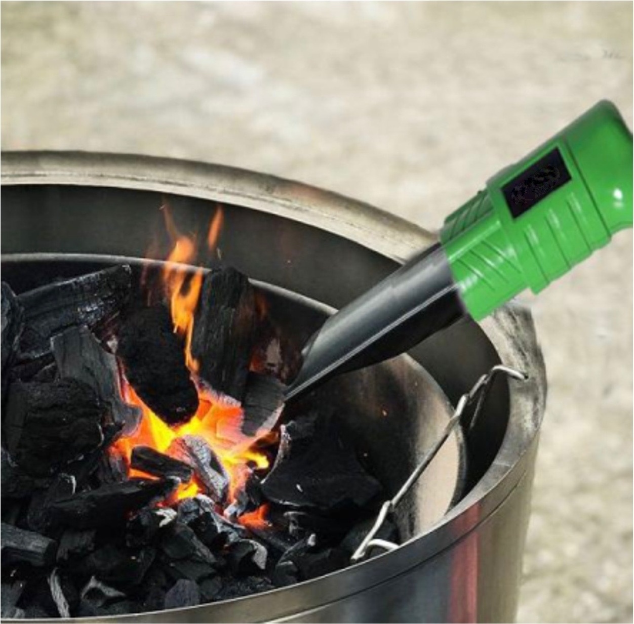 7.2V Cordless Battery electric charcoal fire starter firelighter bbq lighter looft looftlighter X Stove smoker grill