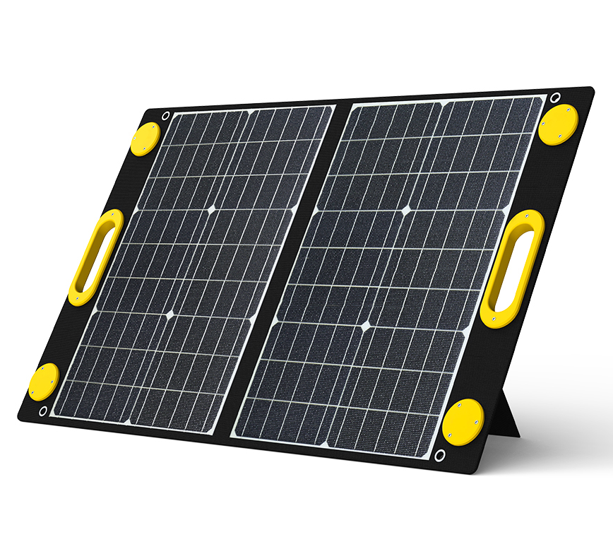 Waterproof Portable solar panel  100w  Flexible Folding Solar Panels using with power bank