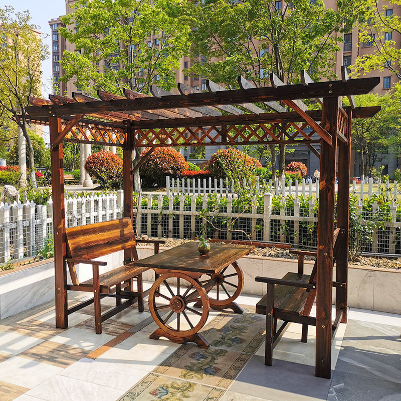 Customized metal frame outdoor pc sunshine board waterproof pavilion garden pergolas pergola deck patio cover gazebo canopy tent