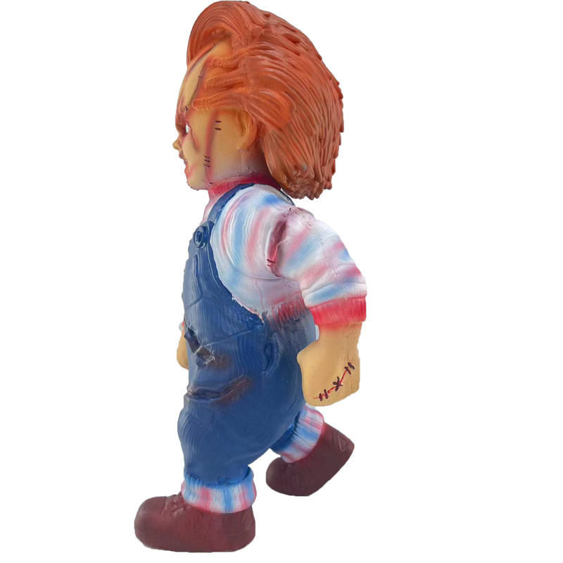 Dropshipping Child Play Good Guys Dolls Life-Size Chucky Guy Child'S Seen In Bride Of Chucky Halloween toy 24 Inch Chucky Doll