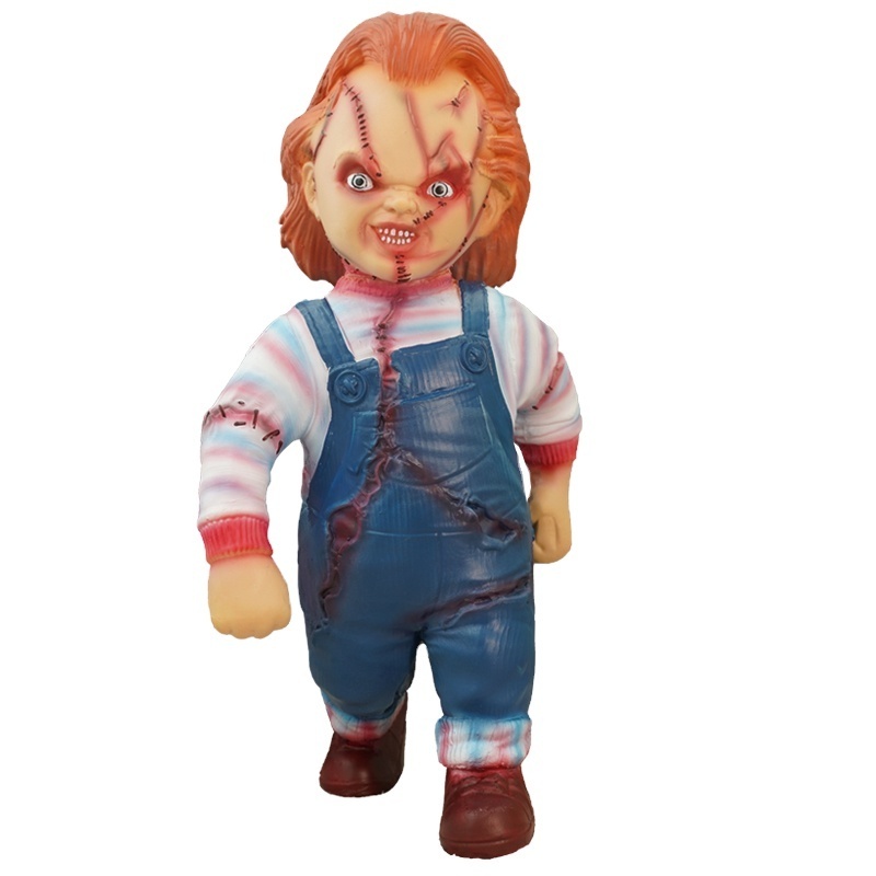 Dropshipping Child Play Good Guys Dolls Life-Size Chucky Guy Child'S Seen In Bride Of Chucky Halloween toy 24 Inch Chucky Doll