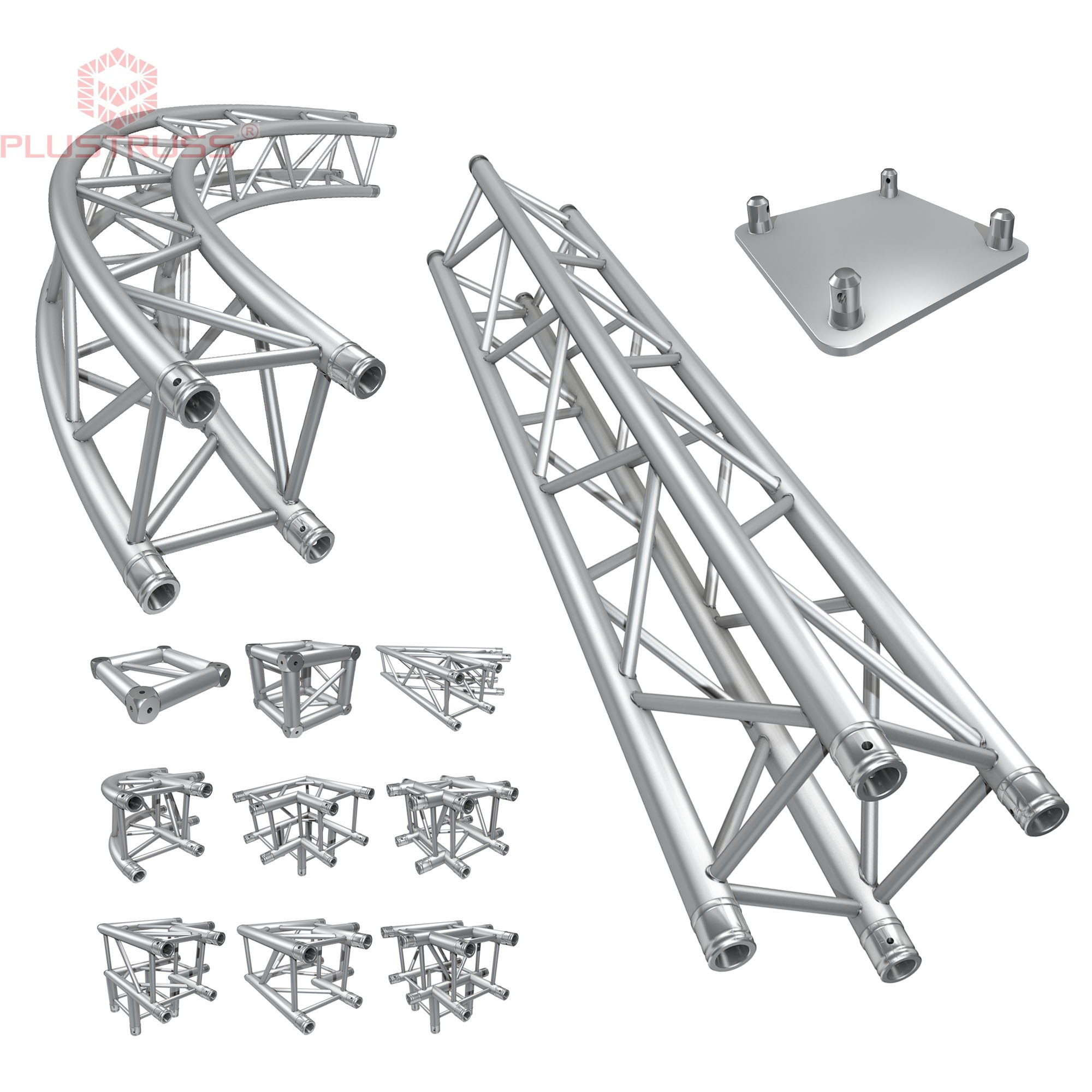 Stage Trussing 290MM x290MM Aluminum Lighting Truss Display System G34