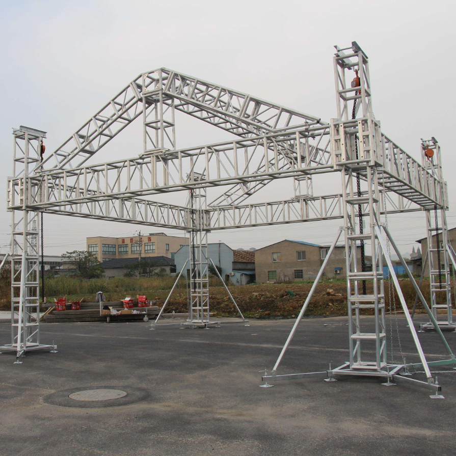 Truss display stage aluminum lighting truss assembly parts 290x290x1500mm G34