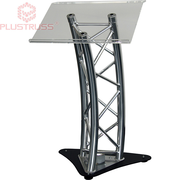 Truss Display for event show Aluminum Lectern Podium Truss