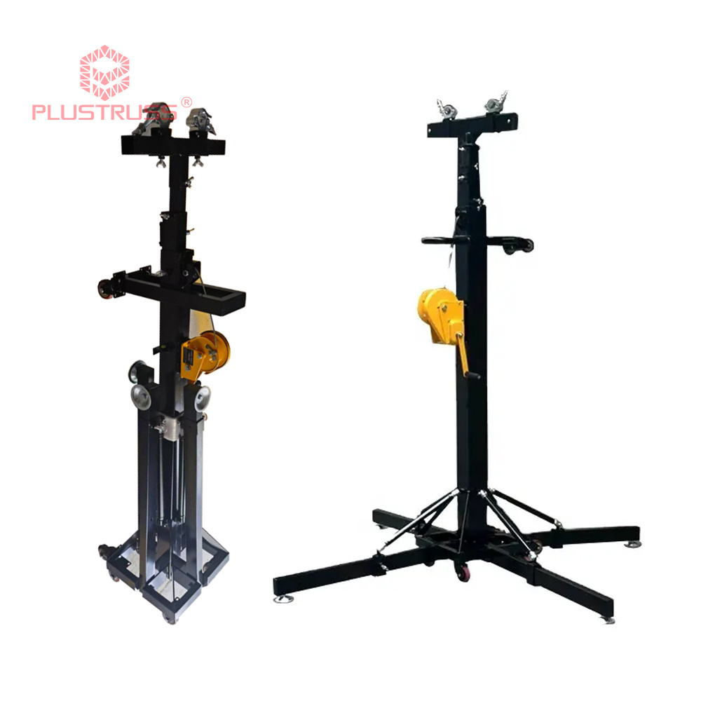 PLUSTRUSS Tower Lifter Truss Support Lift Tower Stage Truss Display Light Lifting System