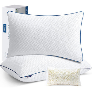 Custom Shredded Bed Memory Foam Pillows gel memory foam pillow with Washable Removable Cover