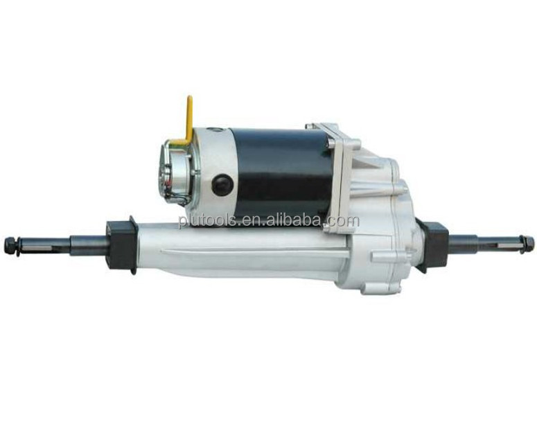 Plutools 24V 5000Rpm 40:1 Brushed DC 800w Motor Trasaxle Motor All Terrain Golf Cart Transaxle