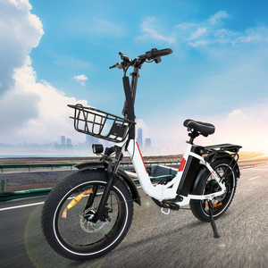 Wholesale  High quality electric mountain bike 500w mini electric city bike motorcycle 20inch fat tire ebike