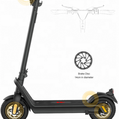 2023 New Arrivals X9 Promax 36v 48v Mobility Electric Scooter Electrico 500w Foldable Escooter Trotinette Electrique