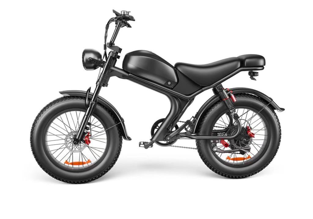 2024 new product electric bike mountain 2 wide seat three person 20 inch 250W 1000W fat tire electric motorcycle bike