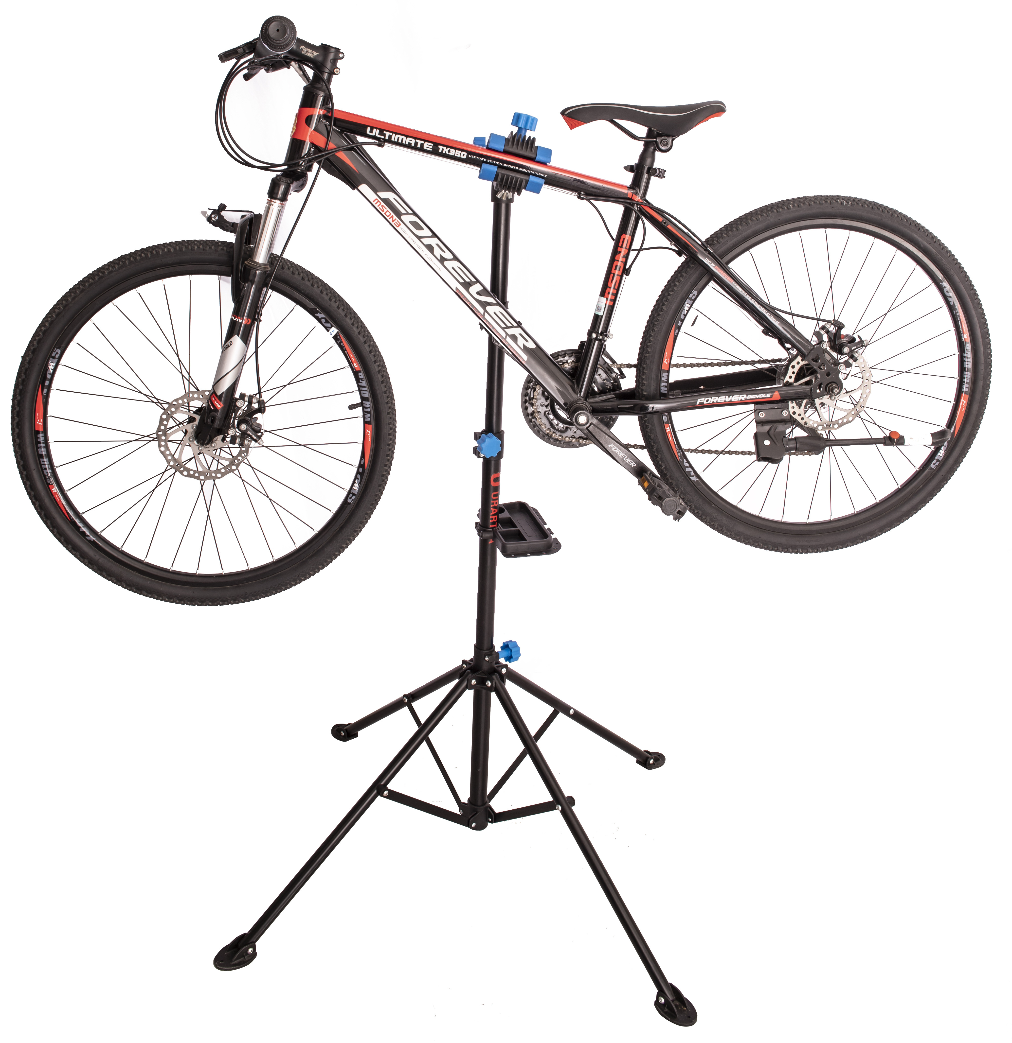 WF-QX-006 Adjustable Bike Repair Stand Bicycle Floor Display Bike Work Stand