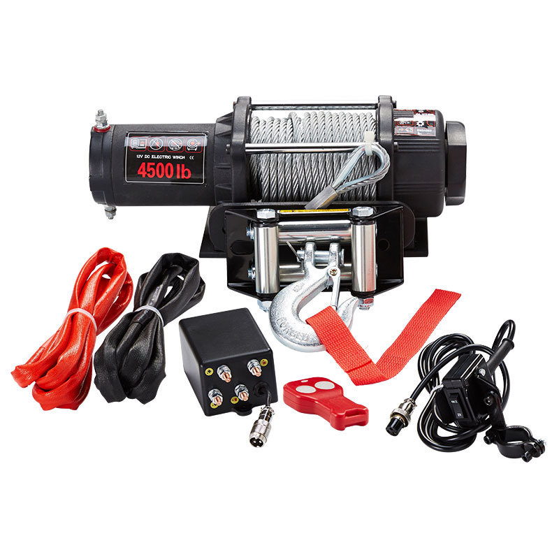 Latest 12v winch used jeep/truck/tractor/mini car/fishing waterproof electric winch for sale